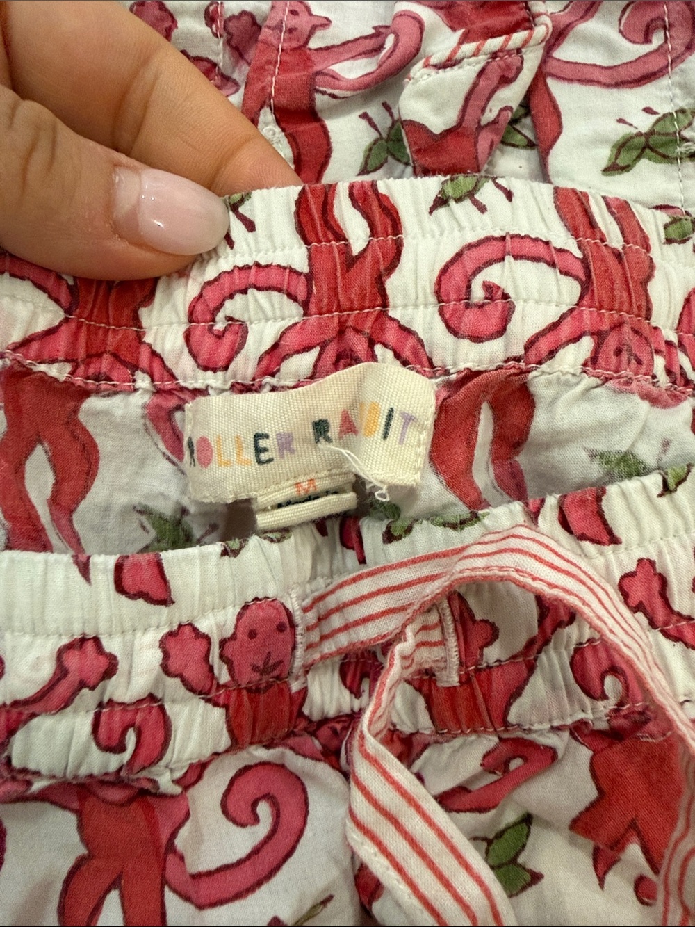 Roller Rabbit Pink Cotton Pajama Set - Picture 4 of 4
